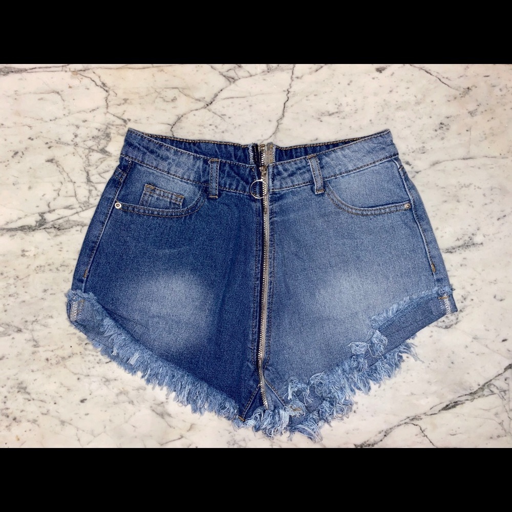 jean shorts